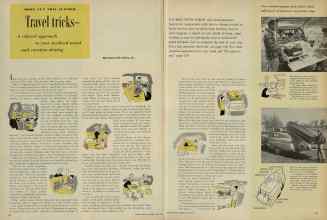 Better Homes & Gardens July 1956 Magazine Article: Travel tricks