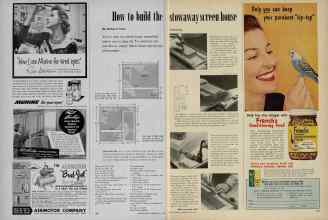 Better Homes & Gardens July 1956 Magazine Article: Page 136