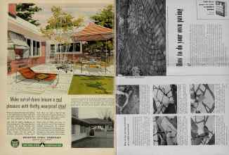 Better Homes & Gardens July 1956 Magazine Article: Page 156