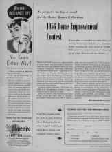 Better Homes & Gardens August 1956 Magazine Article: 1956 Home Improvement Contest