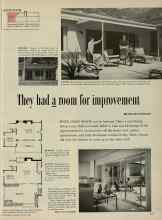Better Homes & Gardens August 1956 Magazine Article: They had a room for improvement