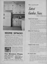Better Homes & Gardens August 1956 Magazine Article: Latest Garden News