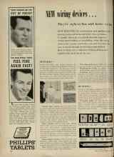 Better Homes & Gardens August 1956 Magazine Article: NEW wiring devices...