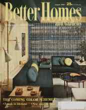 Better Homes & Gardens August 1956 Magazine Cover