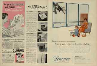 Better Homes & Gardens August 1956 Magazine Article: Page 34