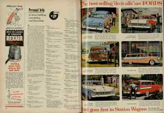 Better Homes & Gardens August 1956 Magazine Article: Page 100