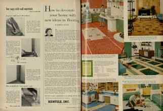 Better Homes & Gardens August 1956 Magazine Article: Page 104