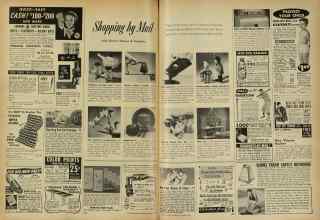 Better Homes & Gardens August 1956 Magazine Article: Shopping by Mail