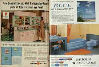 Better Homes & Gardens August 1956 Magazine Article: Page 164