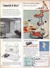 Better Homes & Gardens September 1956 Magazine Article: A houseful of ideas!