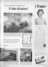 Better Homes & Gardens September 1956 Magazine Article: It's done with mirrors!