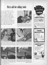 Better Homes & Gardens September 1956 Magazine Article: First aid for ailing tools