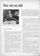 Better Homes & Gardens September 1956 Magazine Article: Music and your child