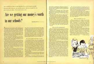 Better Homes & Gardens September 1956 Magazine Article: Are we getting our money's worth in our schools?