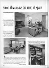 Better Homes & Gardens October 1956 Magazine Article: Good ideas make the most of space