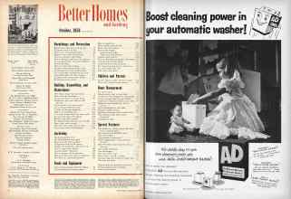 Better Homes & Gardens October 1956 Magazine Article: Page 4