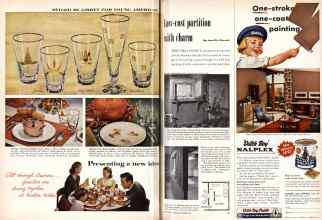 Better Homes & Gardens October 1956 Magazine Article: Page 54