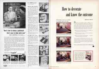 Better Homes & Gardens October 1956 Magazine Article: Page 64