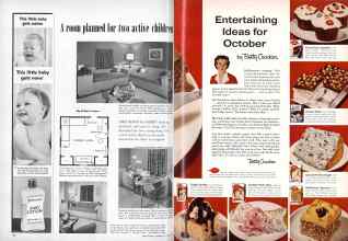 Better Homes & Gardens October 1956 Magazine Article: Page 120