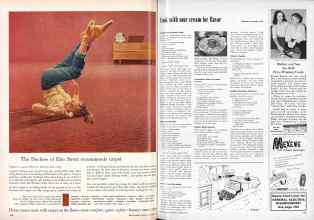 Better Homes & Gardens October 1956 Magazine Article: Page 144