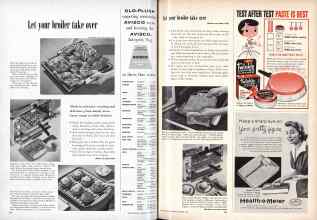 Better Homes & Gardens October 1956 Magazine Article: Page 158