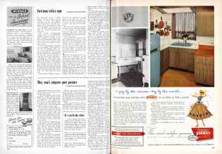 Better Homes & Gardens October 1956 Magazine Article: Page 258