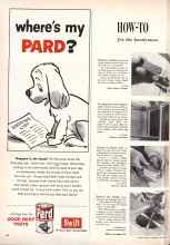 Better Homes & Gardens November 1956 Magazine Article: HOW-TO for the handyman