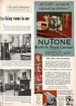Better Homes & Gardens November 1956 Magazine Article: Two living rooms in one