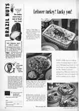 Better Homes & Gardens November 1956 Magazine Article: Leftover turkey? Lucky you!