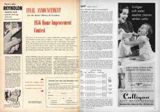 Better Homes & Gardens November 1956 Magazine Article: Page 6