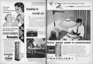 Better Homes & Gardens November 1956 Magazine Article: Page 12