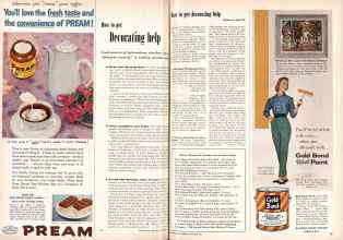 Better Homes & Gardens November 1956 Magazine Article: Page 22