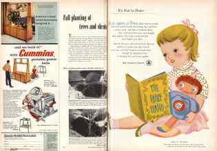 Better Homes & Gardens November 1956 Magazine Article: Page 42