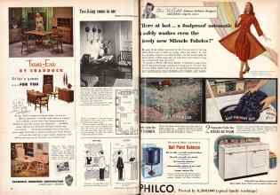 Better Homes & Gardens November 1956 Magazine Article: Page 50
