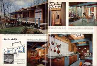 Better Homes & Gardens November 1956 Magazine Article: Page 74