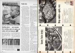 Better Homes & Gardens November 1956 Magazine Article: Page 100