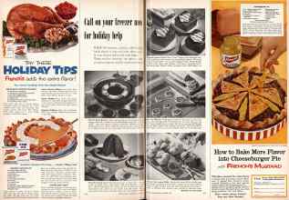 Better Homes & Gardens November 1956 Magazine Article: Call on your freezer now for holiday help