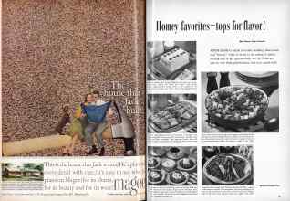 Better Homes & Gardens November 1956 Magazine Article: Page 140