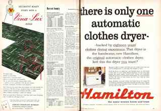 Better Homes & Gardens November 1956 Magazine Article: Page 150