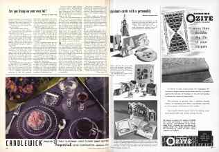 Better Homes & Gardens November 1956 Magazine Article: Page 166