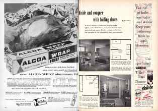 Better Homes & Gardens November 1956 Magazine Article: Page 182