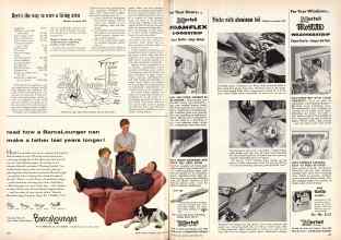 Better Homes & Gardens November 1956 Magazine Article: Page 186