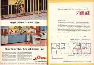 Better Homes & Gardens November 1956 Magazine Article: Page 188