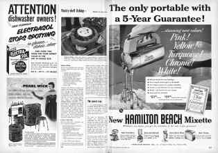 Better Homes & Gardens November 1956 Magazine Article: Page 202