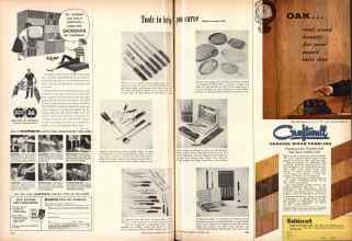 Better Homes & Gardens November 1956 Magazine Article: Page 222