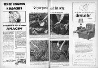 Better Homes & Gardens November 1956 Magazine Article: Get your garden ready for spring