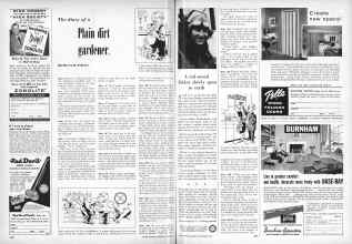 Better Homes & Gardens November 1956 Magazine Article: The diary of a Plain dirt gardener