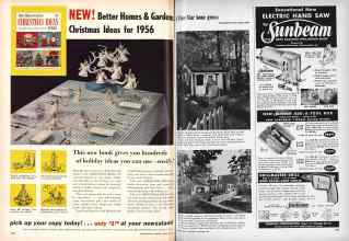 Better Homes & Gardens November 1956 Magazine Article: Page 252