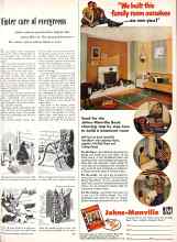 Better Homes & Gardens December 1956 Magazine Article: Winter care of evergreens