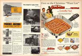 Better Homes & Gardens December 1956 Magazine Article: Page 138